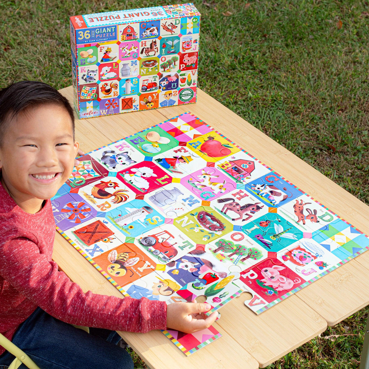 My Farm Alphabet 36 Piece Giant Puzzle
