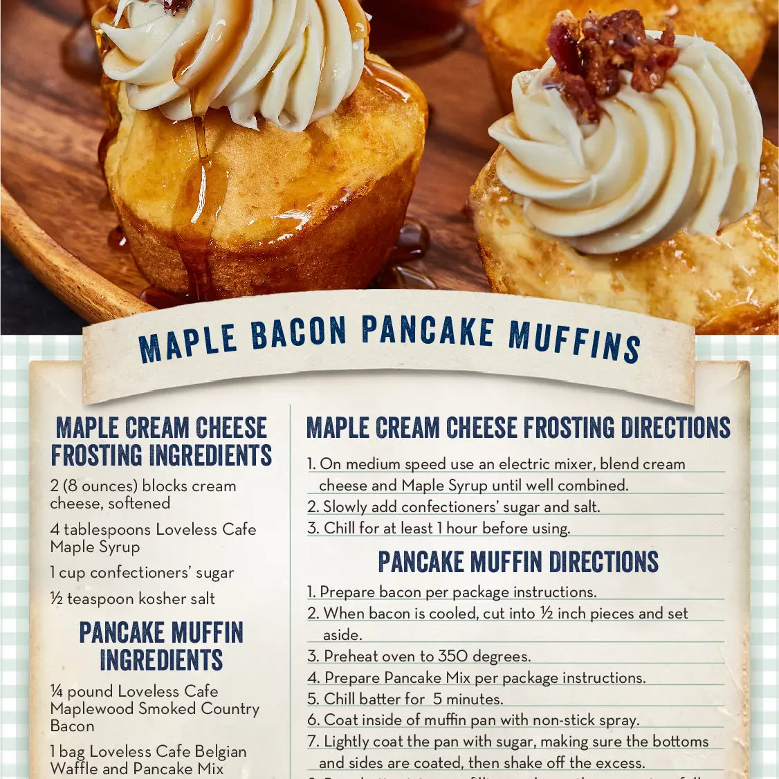 The Loveless Cafe Belgian Waffle + Pancake Mix Sack