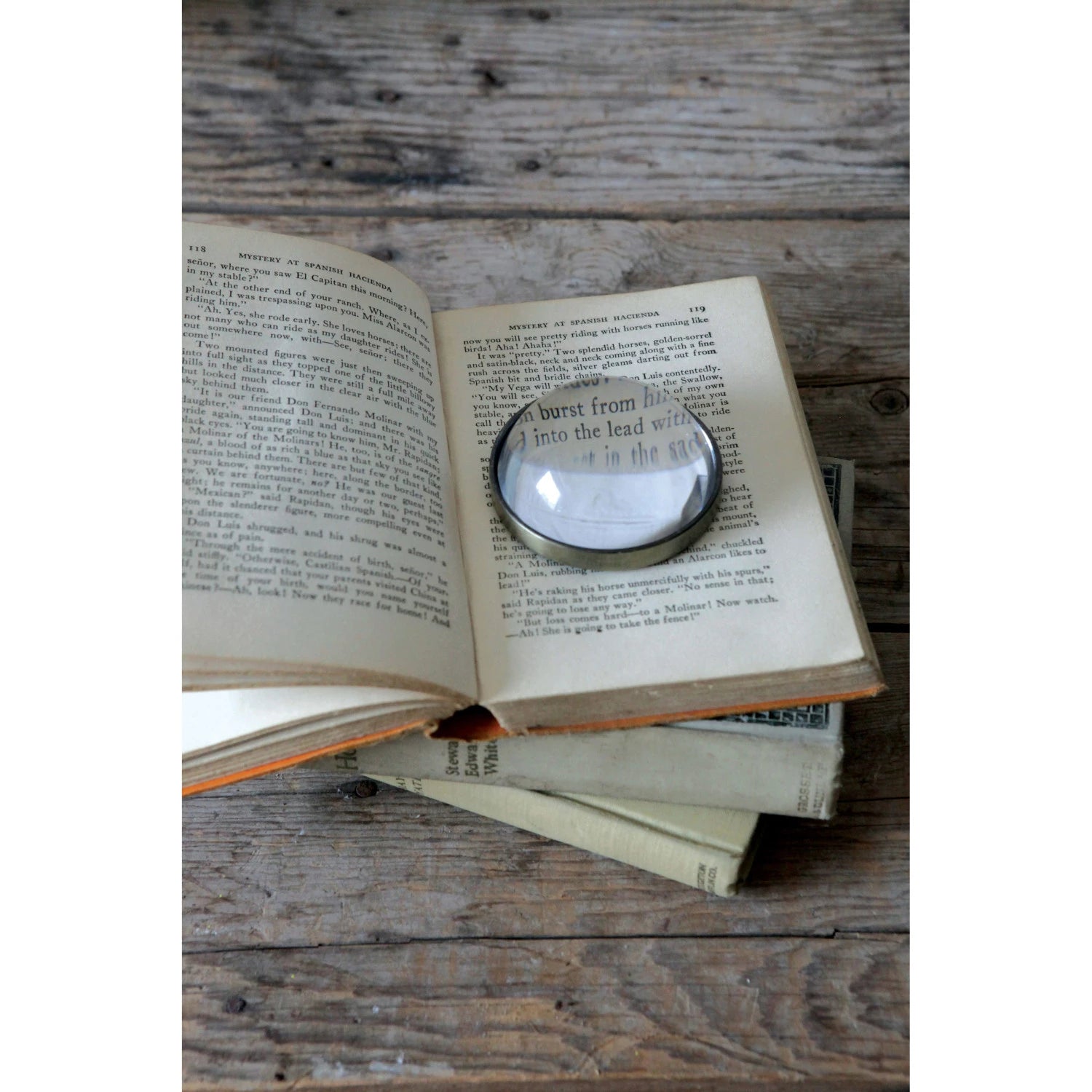Paperweight + Magnifying Glass