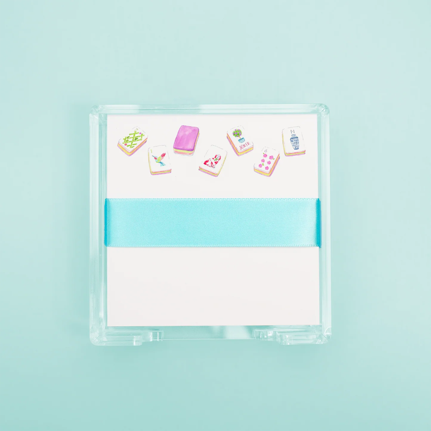 Mahjong Tiles Desk Set