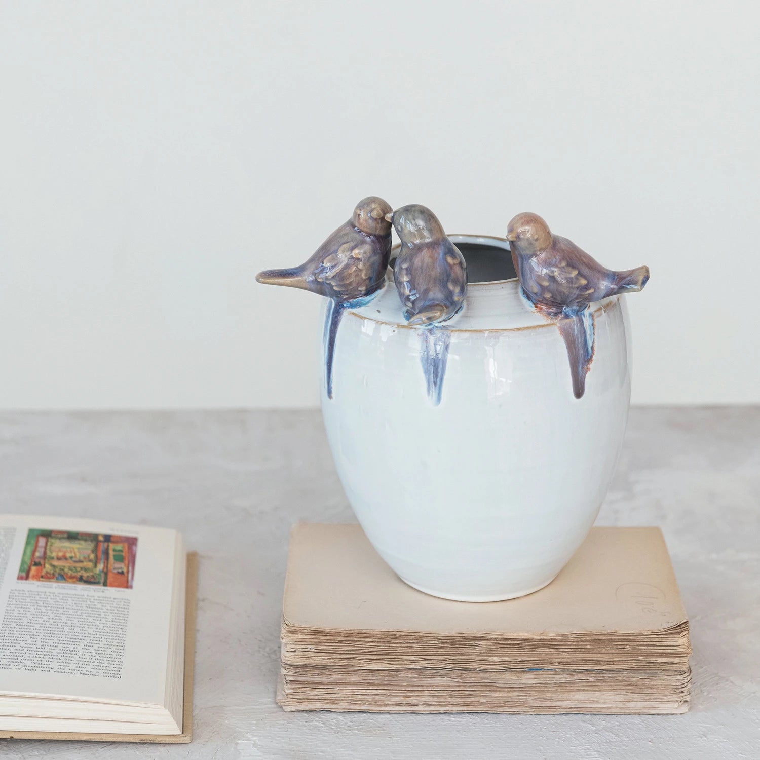 Birds of a Feather Vase