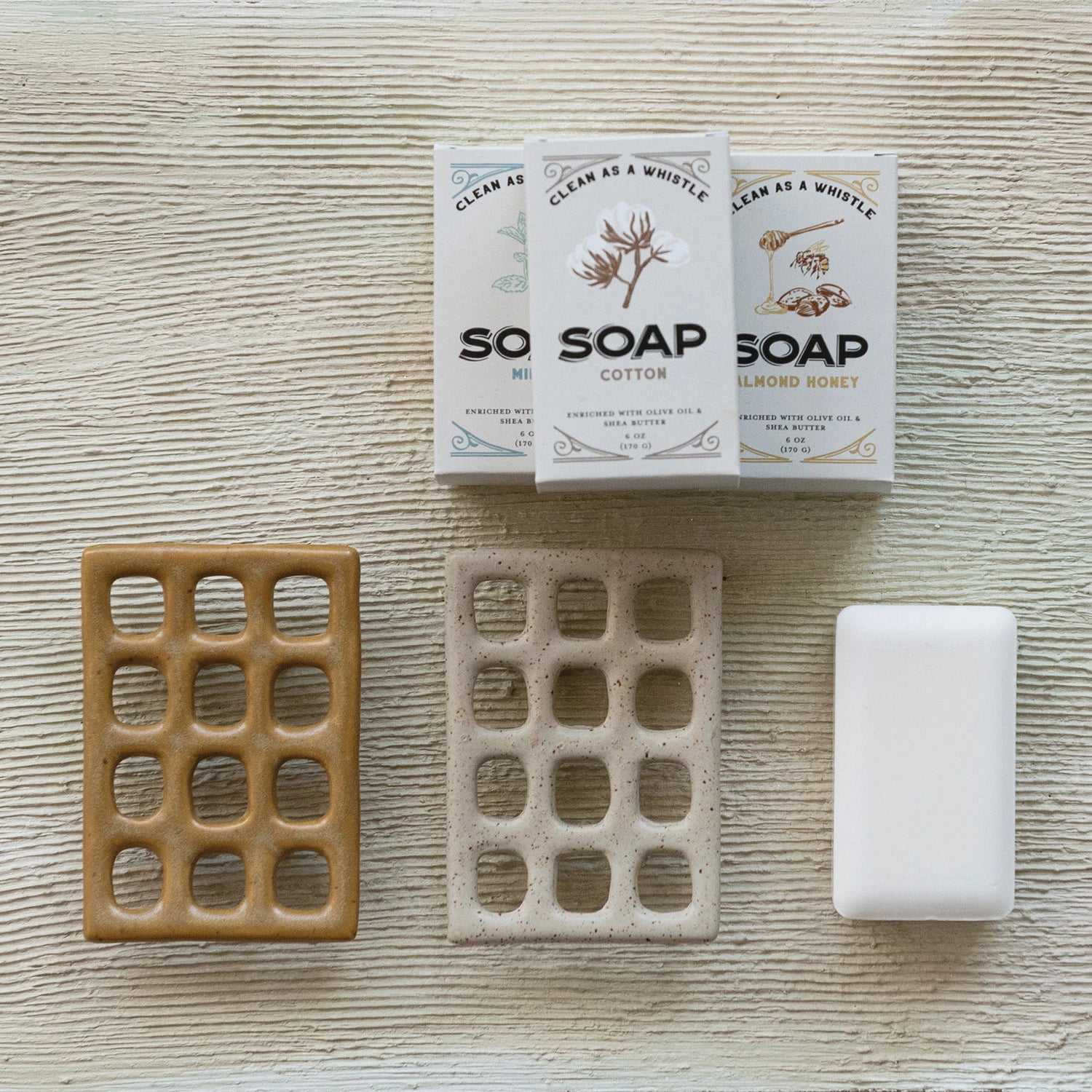 Footed Soap Dish