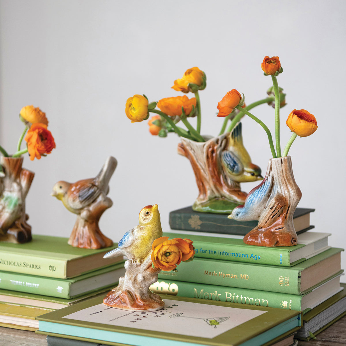 Bird Bud Vase