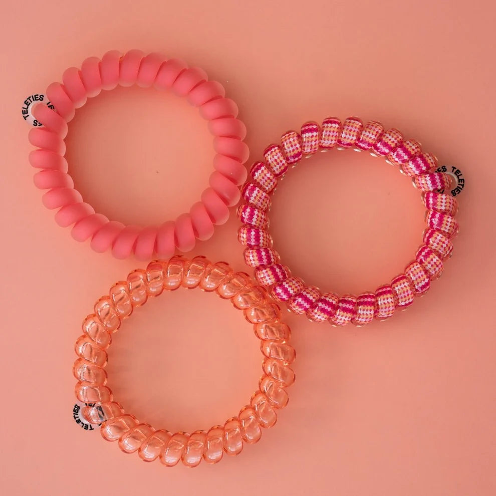Dreamsicle Teleties Hair Ties