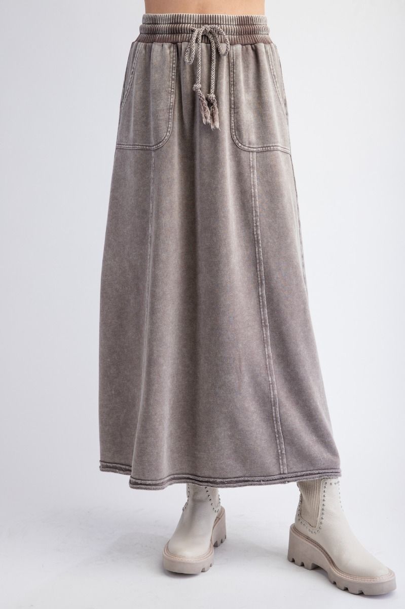 Obvious Olive Skirt