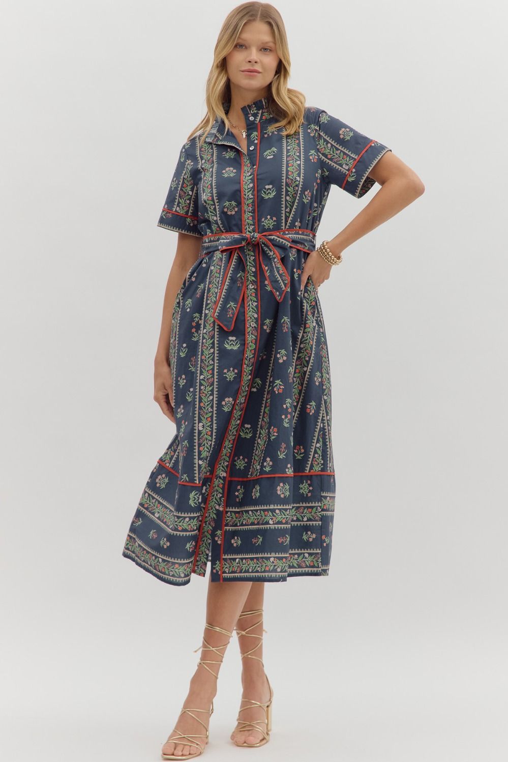 Linear Look Dress