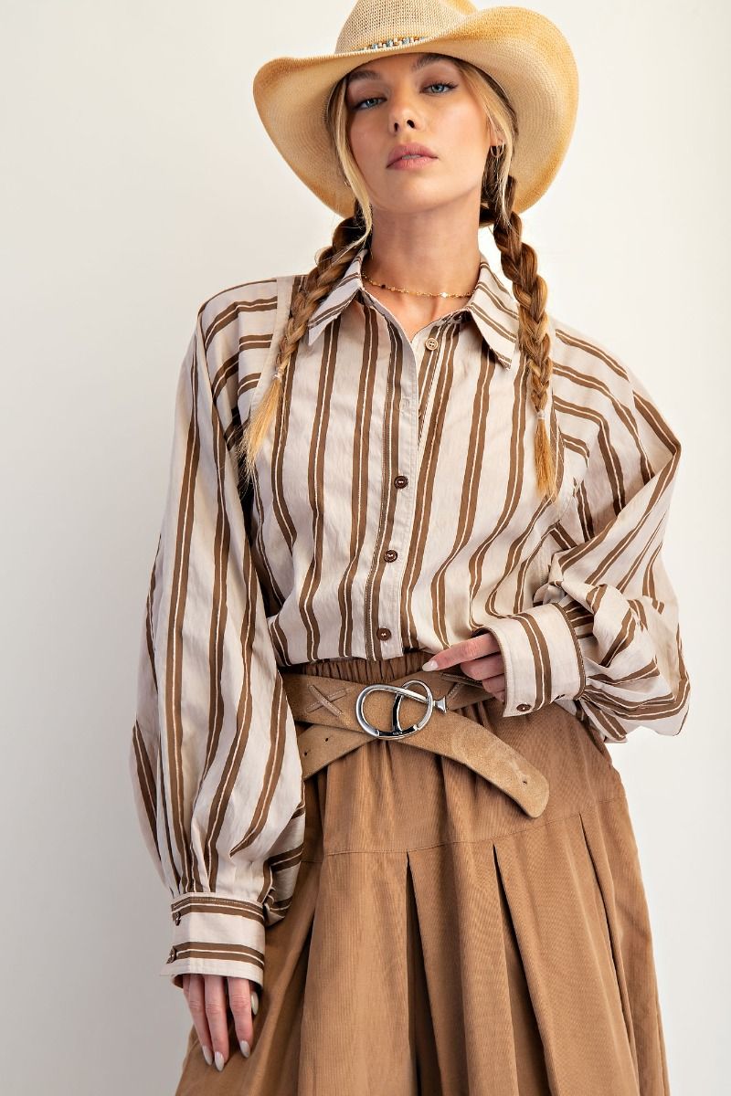 Beth's Button Up