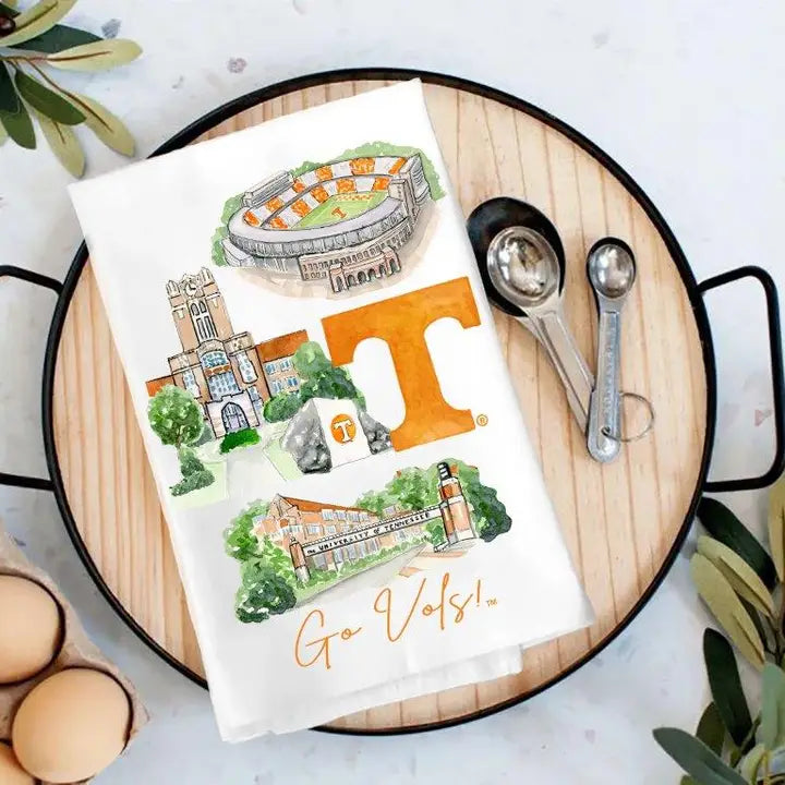 Tennessee Landmark Tea Towel