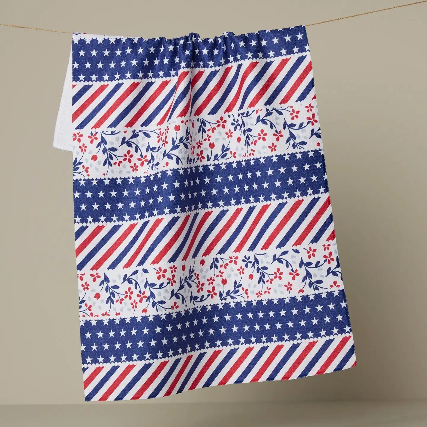 Liberty Ribbon Geometry Tea Towel