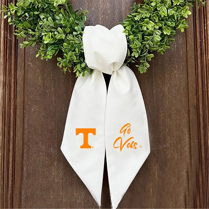 Tennessee Embroidered Wreath Sash