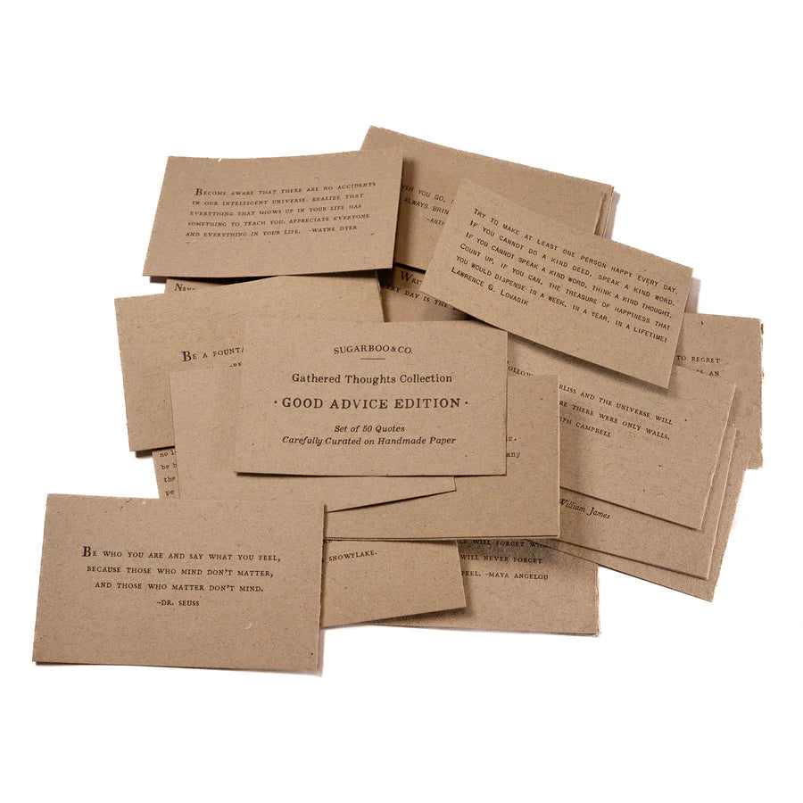 Gathered Thoughts 50 Card Set