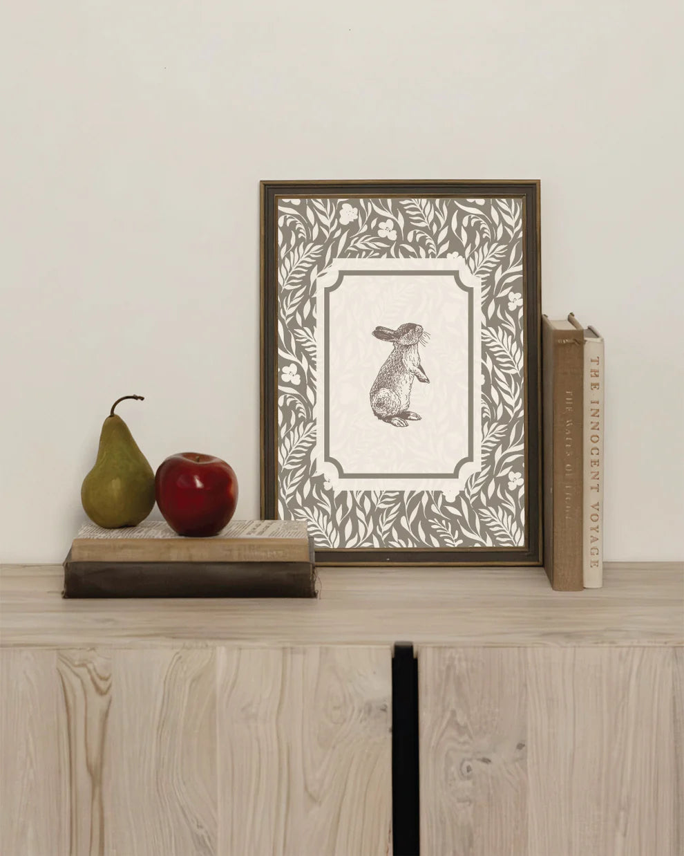 Brown Bunny Framed Art
