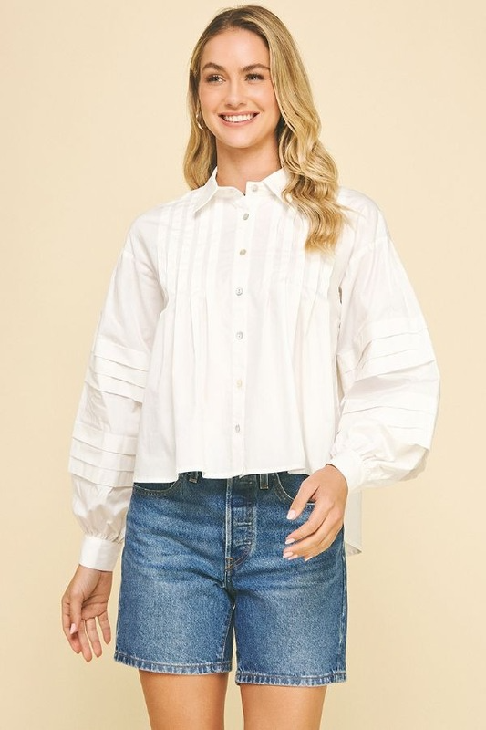 Perfectly Pleated Top