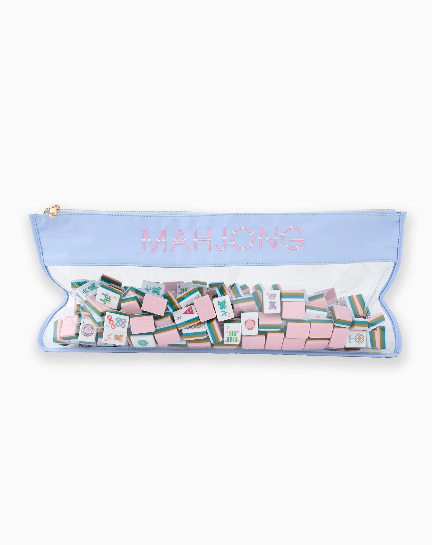 Light Blue Mahjong Bag