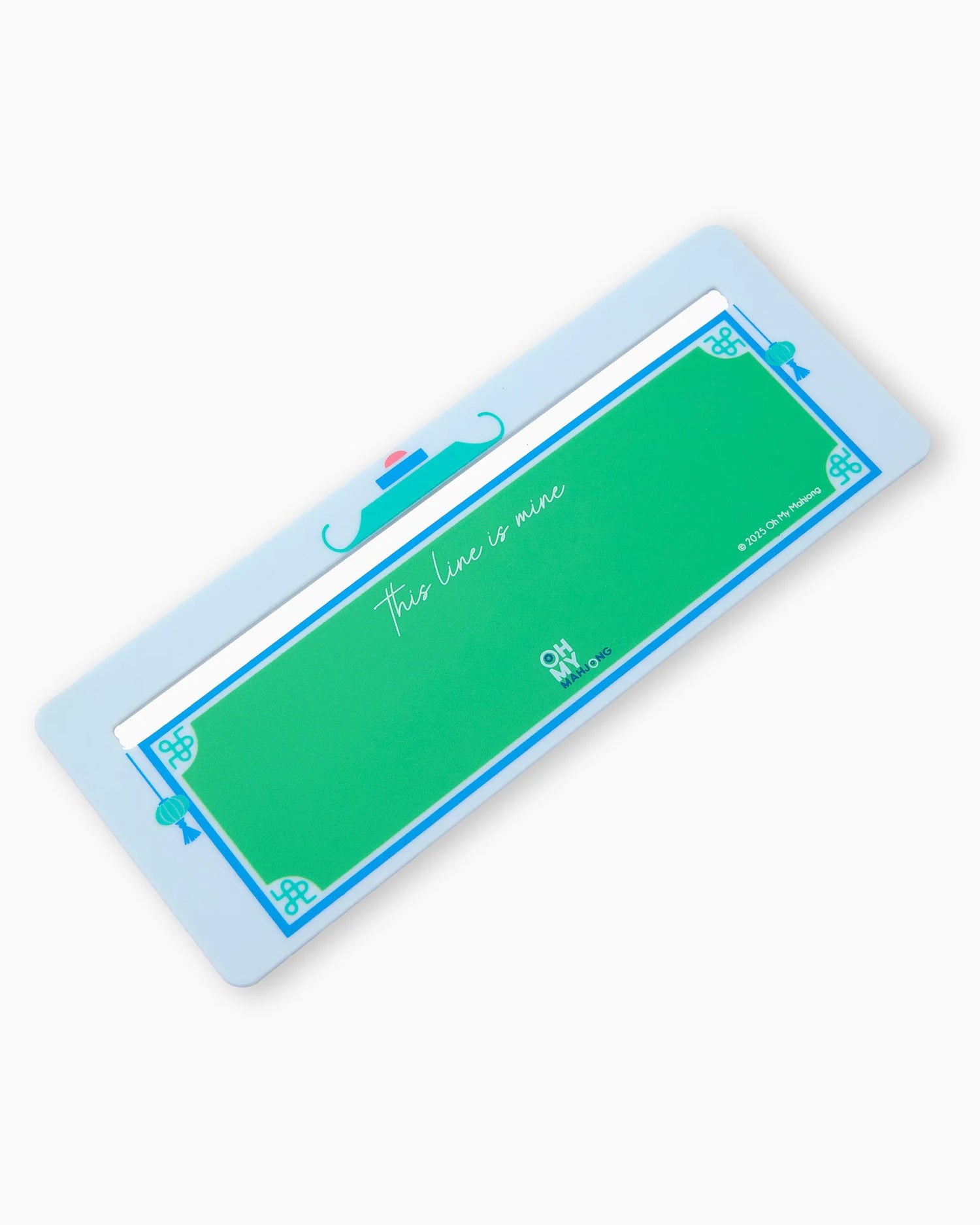Light Blue Mahjong Line Finder
