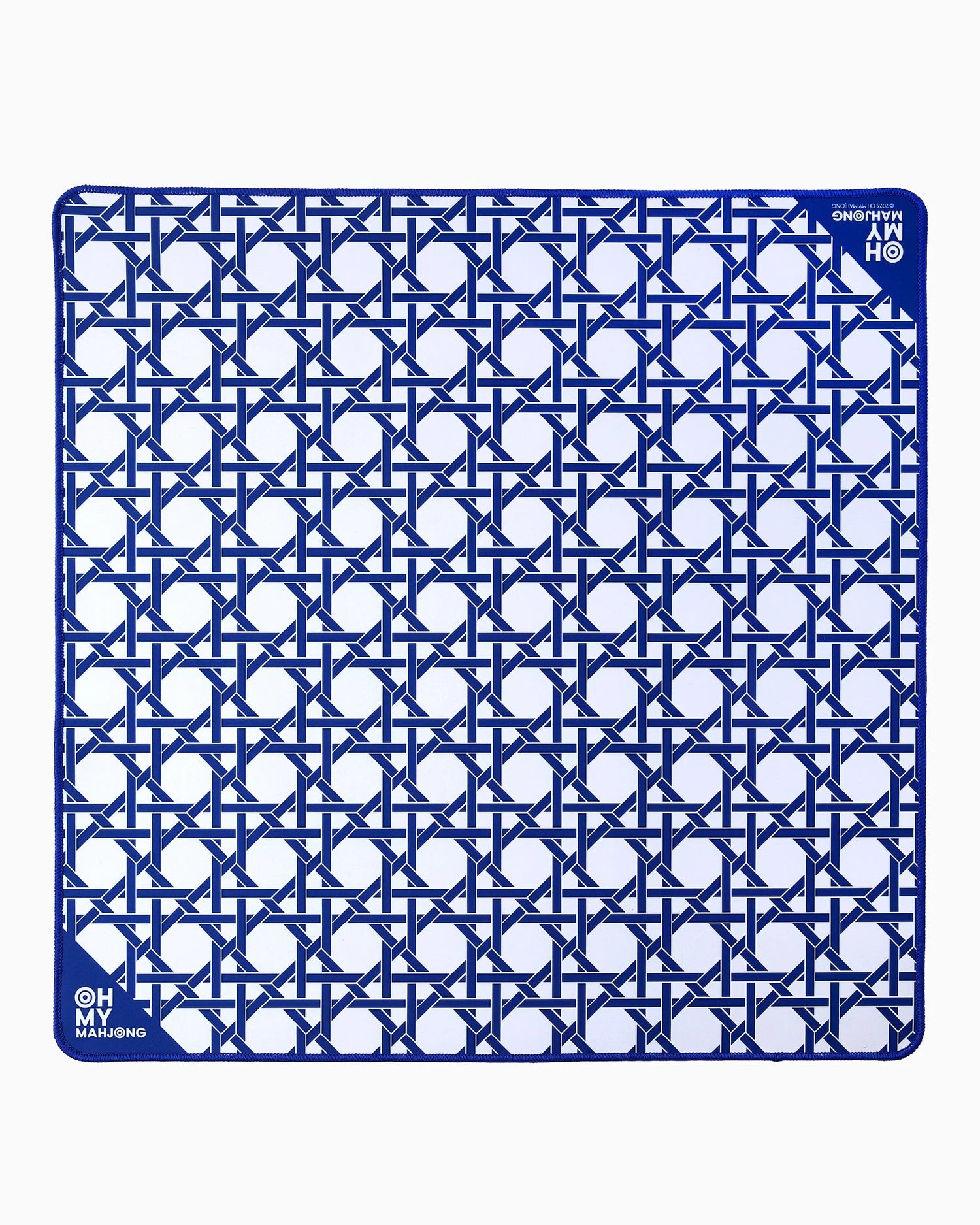 Mini Blue Cane Mahjong Mat