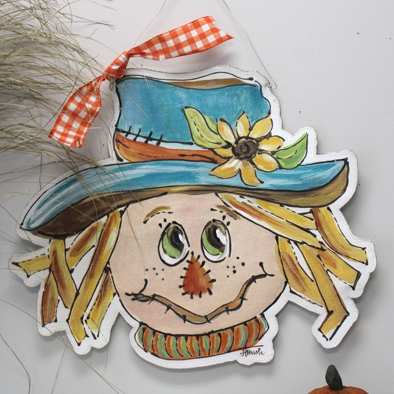 Scarecrow Door Hanger