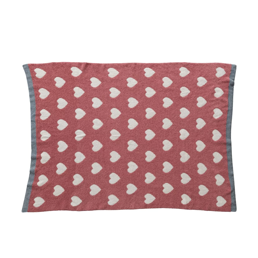 Hearts Baby Blanket