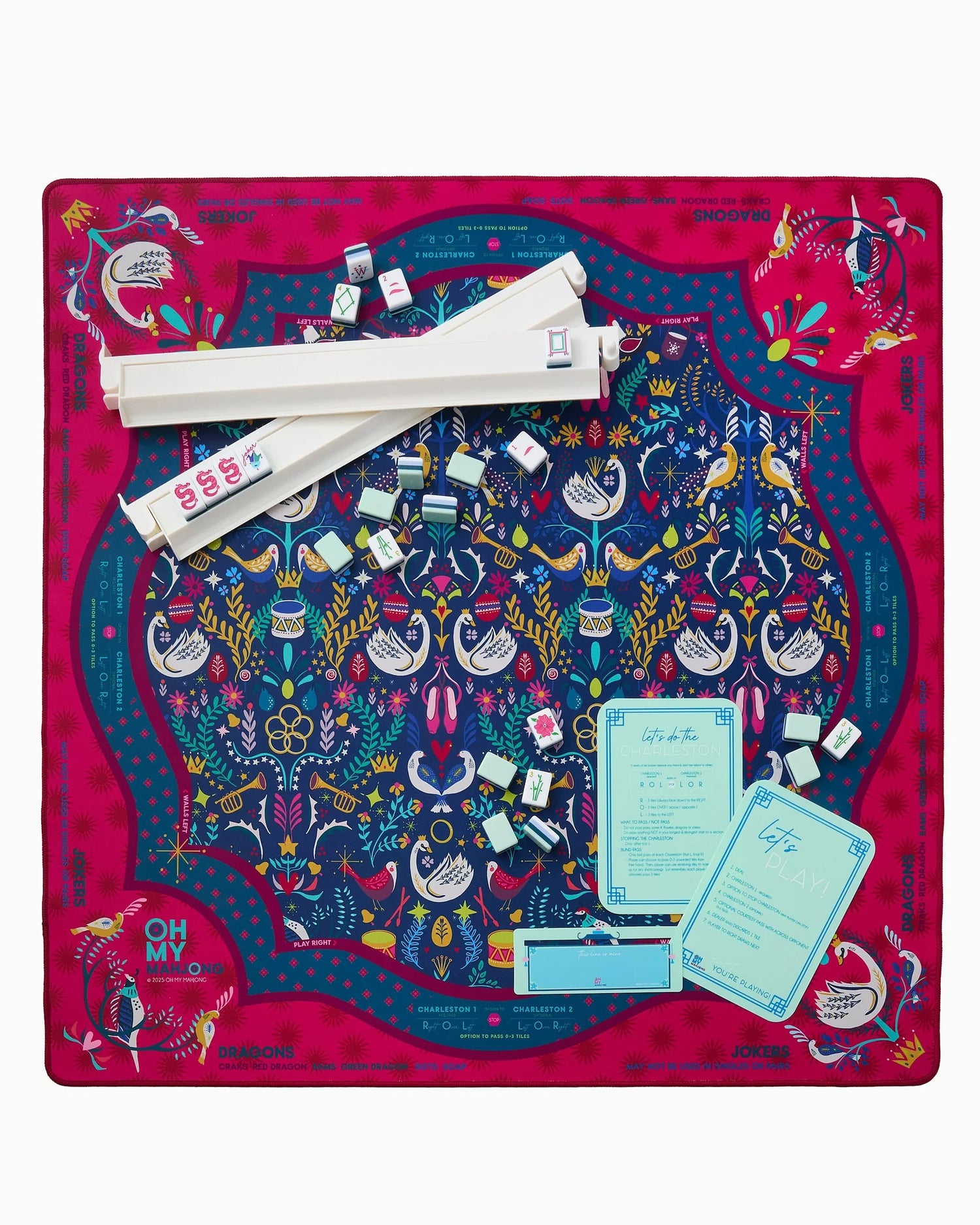 Pear Tree Mahjong Mat