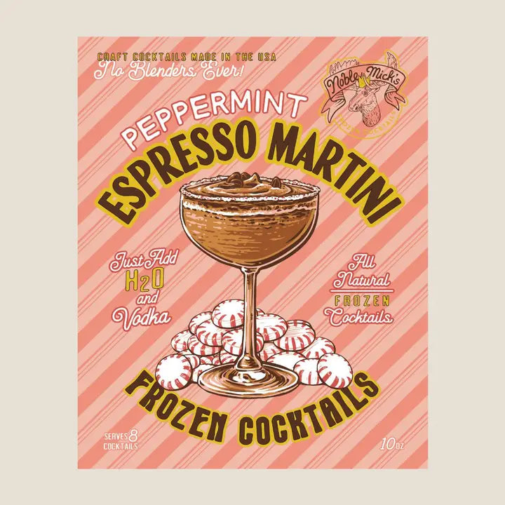 Peppermint Espresso Martini Frozen Cocktails