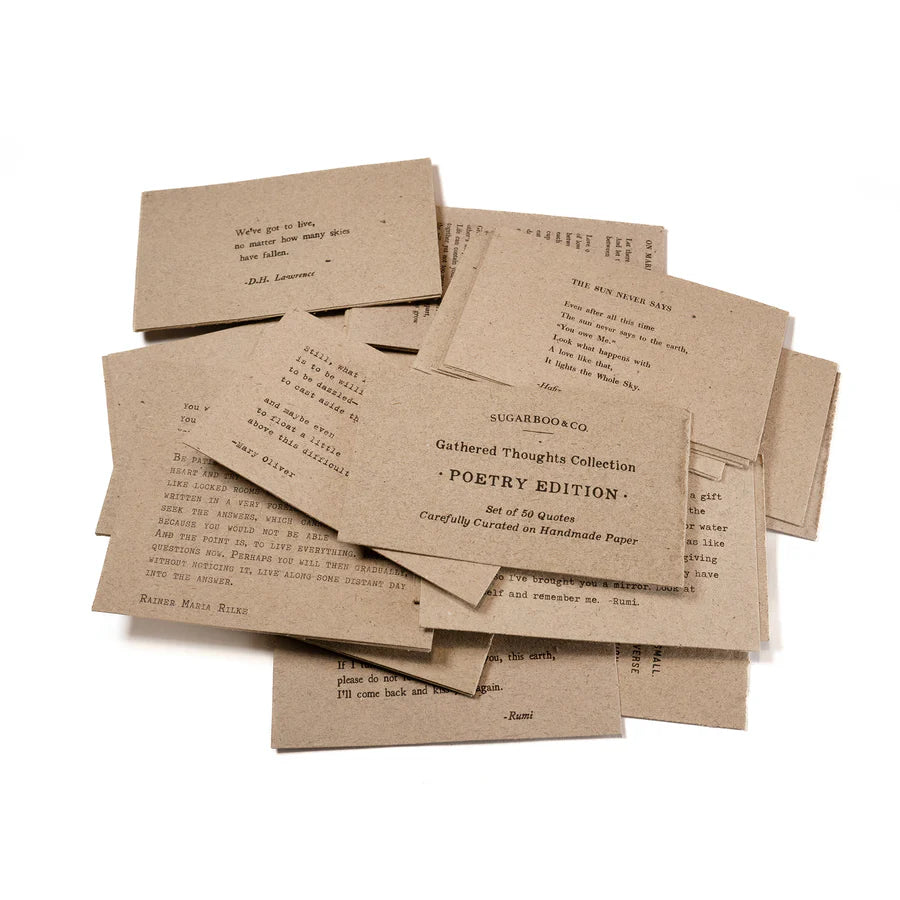 Gathered Thoughts 50 Card Set