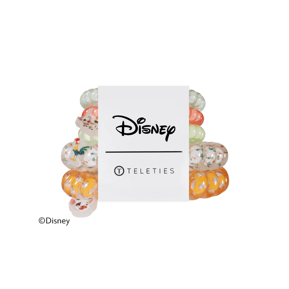 Pua and HeiHei Teleties Mix Pack Hair Ties