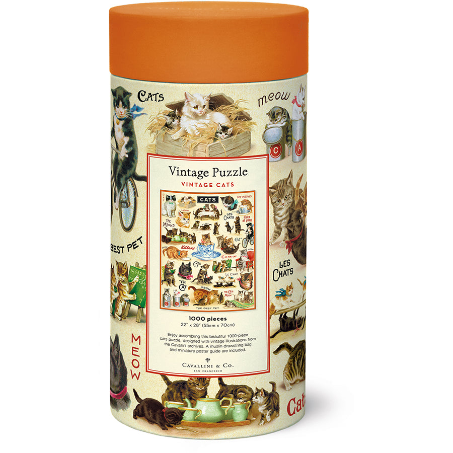 Vintage Cats Puzzle