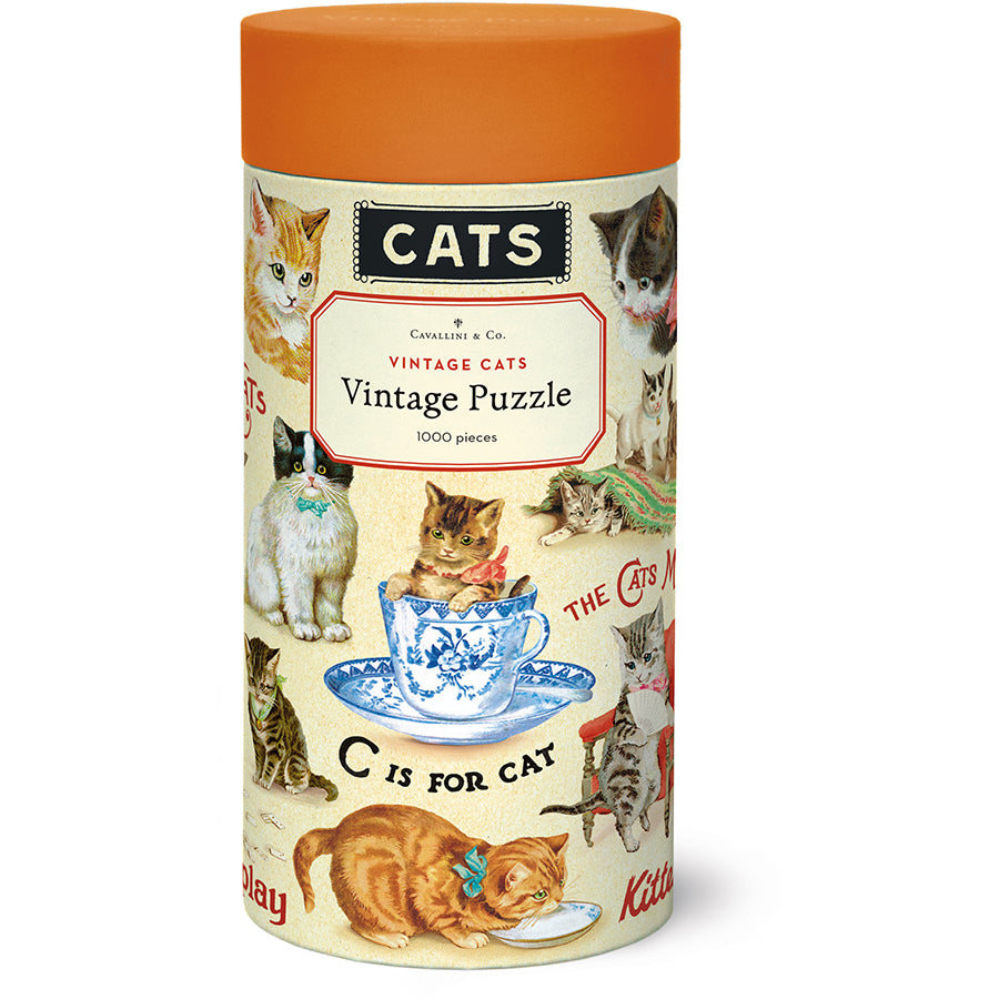 Vintage Cats Puzzle