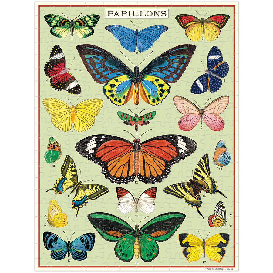 Mini Puzzle Butterflies 240 Pieces