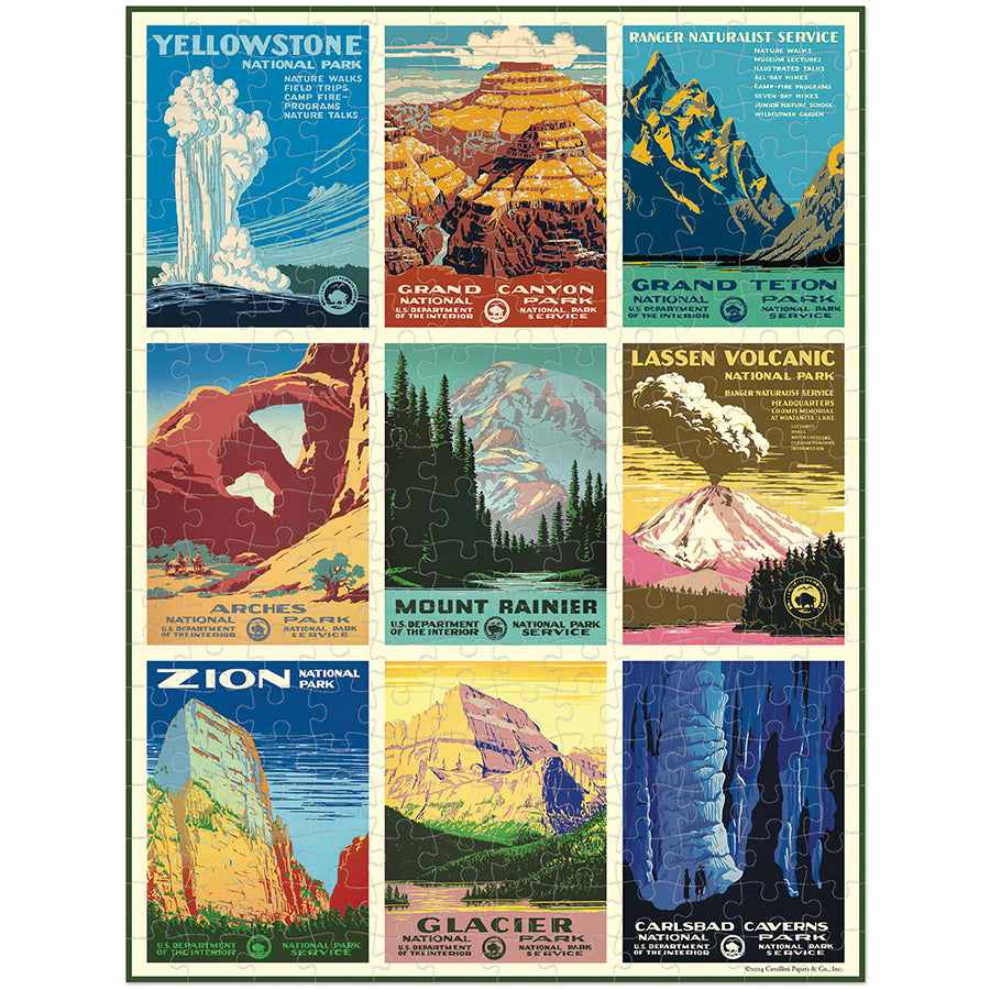 Mini Puzzle National Parks 240 Pieces