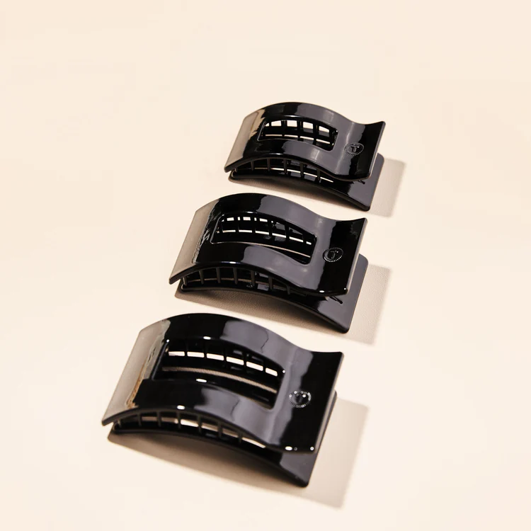 Large Flat Rectangle Clip Teleties