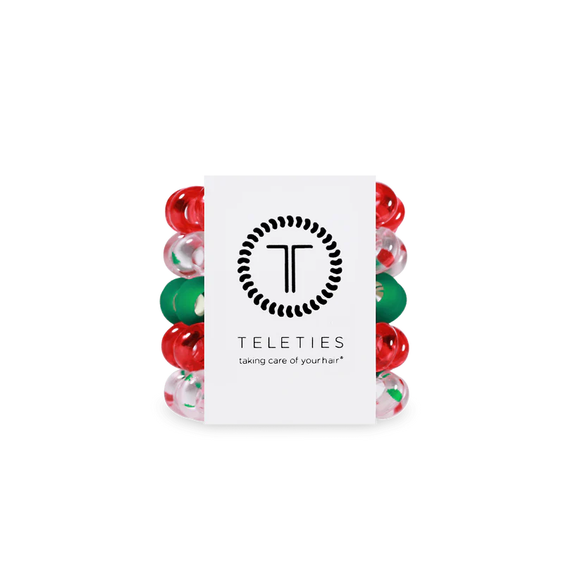 Seasons Greetings Hair Ties Teleties