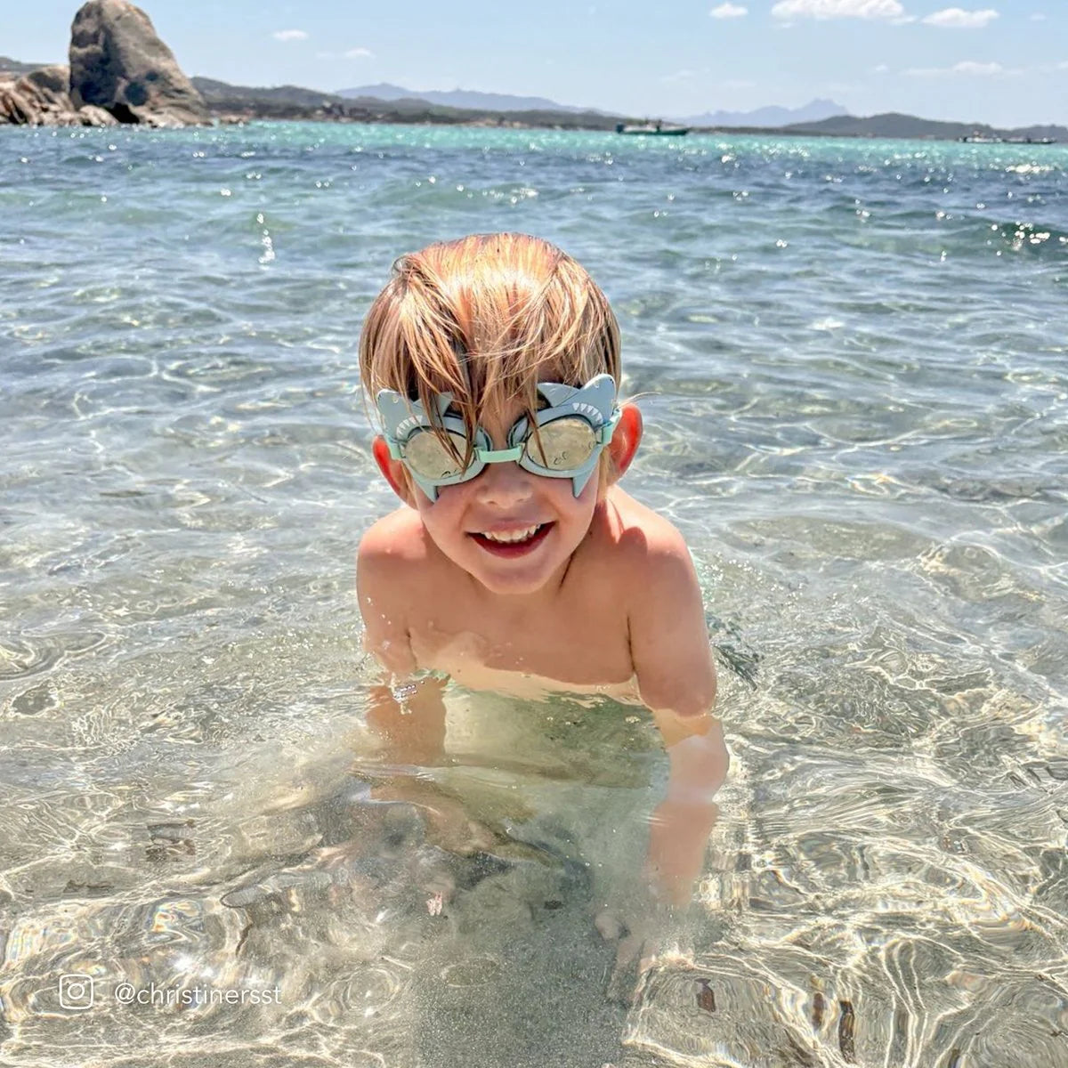Salty the Shark Swim Goggles