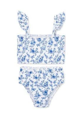 Blue Floral Swimsuit