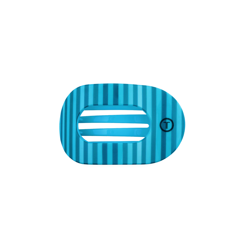 Splash Zone Flat Round Teleties Hair Clip