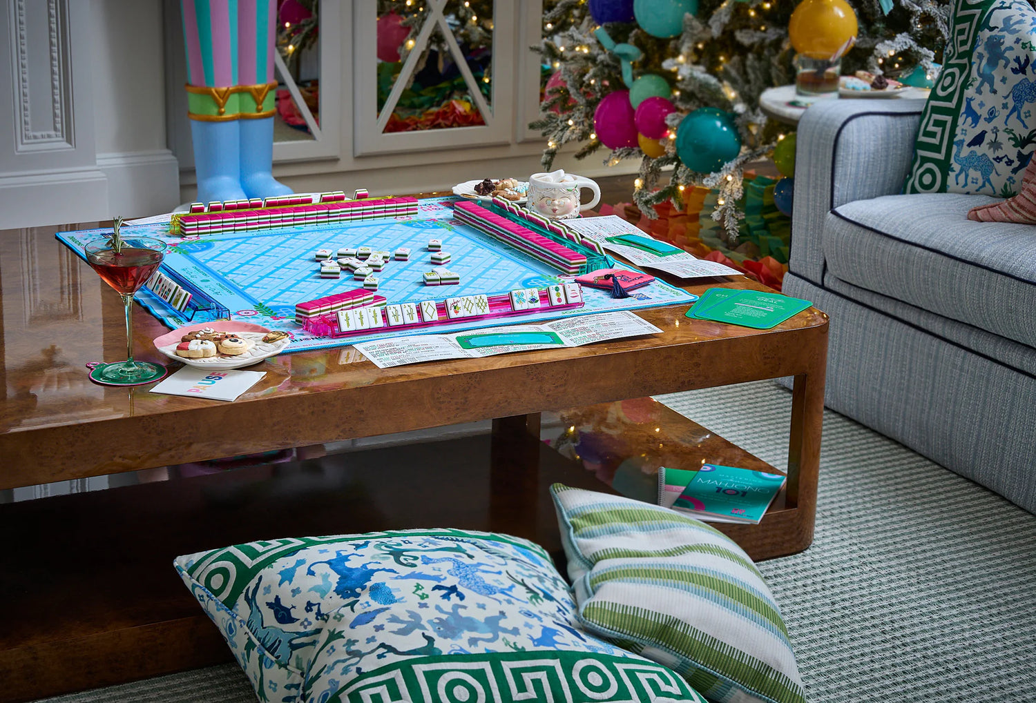 Sugarplum Mahjong Mat