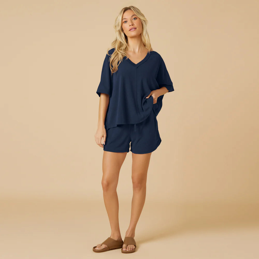 Terry Relaxed Shorts