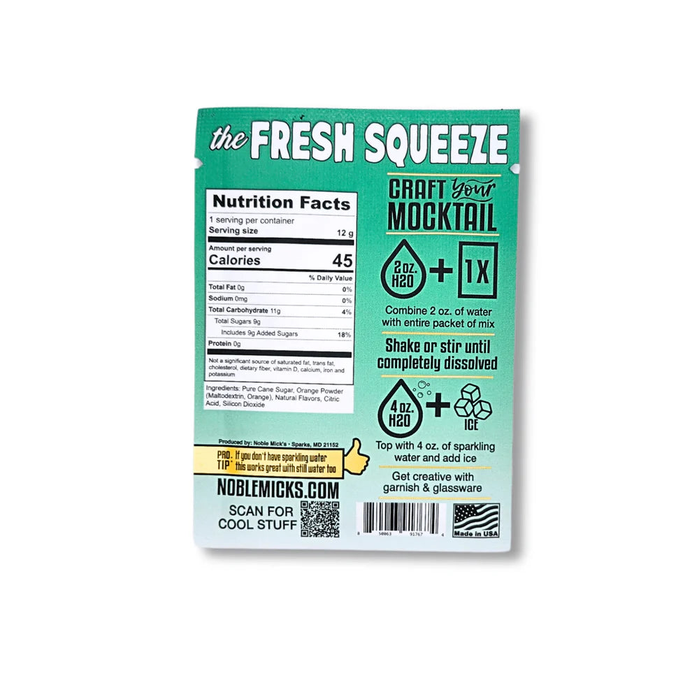 The Fresh Squeeze Mocktail Mix