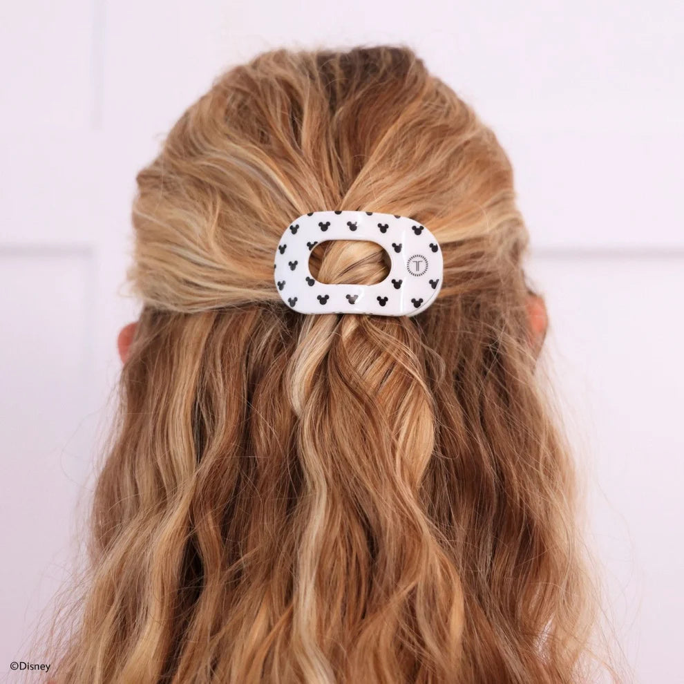 The Iconic Mickey Mouse Teleties Flat Round Hair Clip