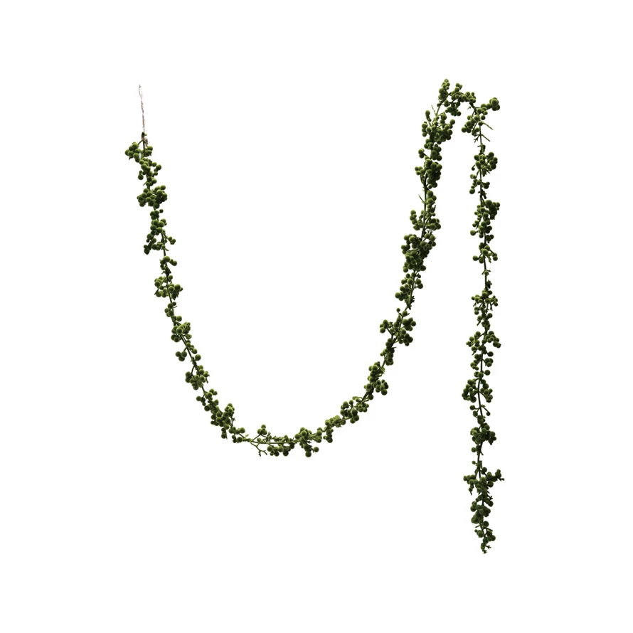 Green Cluster Garland