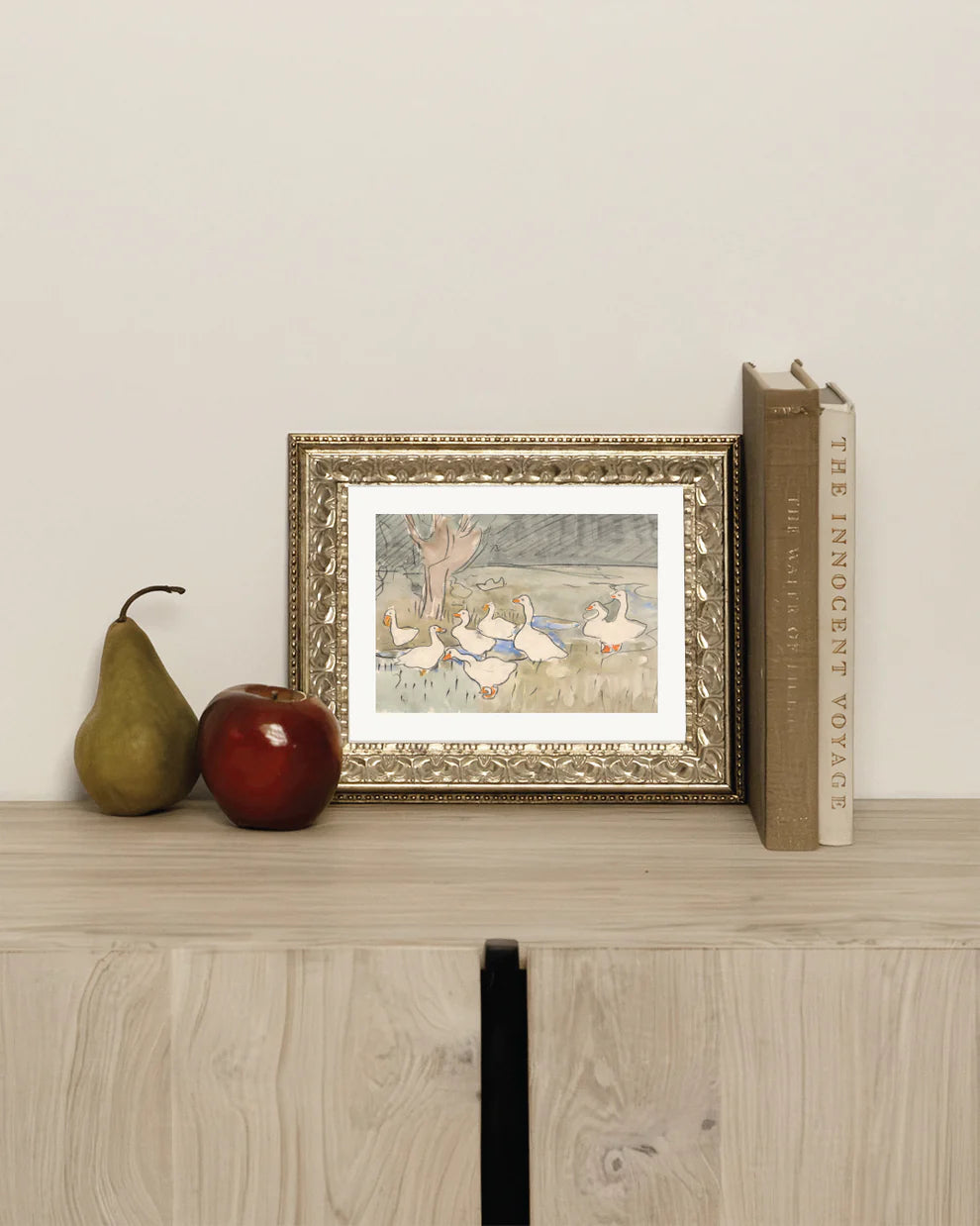 Spring Geese Framed Art